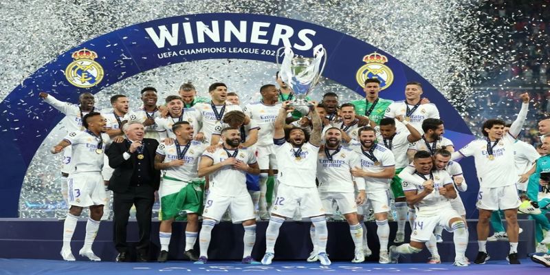 Real Madrid là một trong các CLB vô địch giải đấu Champions League nhiều nhất